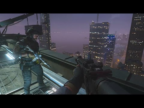Call of Duty Modern Warfare II (PS5) Building Rappelling Mission