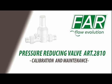Art. 2810 - Pressure reducing valve