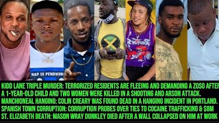 Download lagu KIDD LANE FEAR DEEPENS! ZOSO DEMAND GROWS AFTER TRIPLE KILLING | TURMOIL SPANISH TOWN POLICE SCANDAL mp3