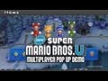 New Super Mario Bros U Multiplayer gameplay - Pop Up Demo