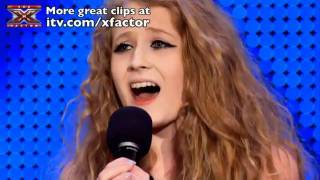 Janet Devlin - I Don't Want to Miss a Thing - The X Factor 2011 [Bootcamp Stage 2]