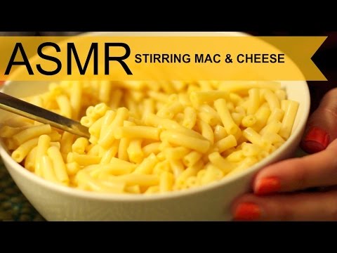 ASMR / Stirring Mac & Cheese (Request) / No Talking
