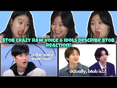 [BTOB Clips] BTOB crazy raw voice & idols describe BTOB First Time Reactions! By Fluffy Ball 😆