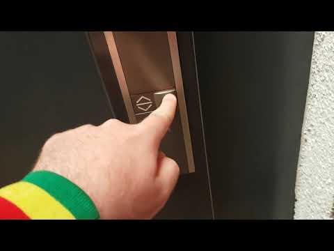 Nice 1980s Schindler S-series elevator @Chemin de Malley, Lausanne