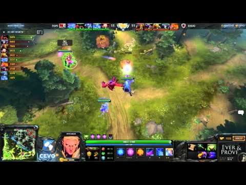 CEVO-Main DOTA2 Season 4: eHug vs TOP5 - Week 3:2 (2 of 3)