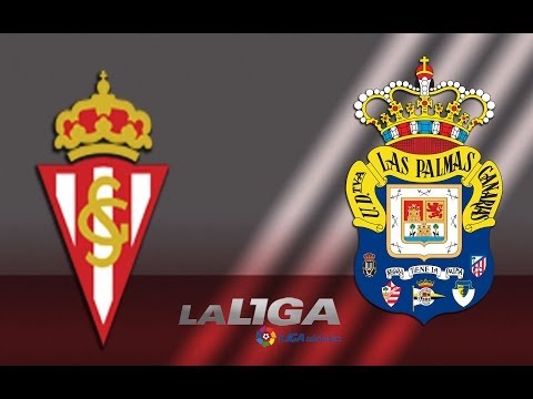 Gol de Chrisantus (2-3) en el Sporting de Gijón - UD Las Palmas - HD