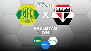 MIRASSOL X SÃO PAULO - AO VIVO | CAMPEONATO PAULISTA – 11/01/2026