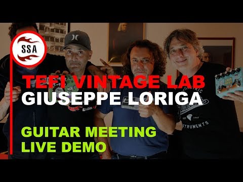 Parliamo di pedali con chi li costruisce: super prova live dei pedali TEFI Vintage Lab