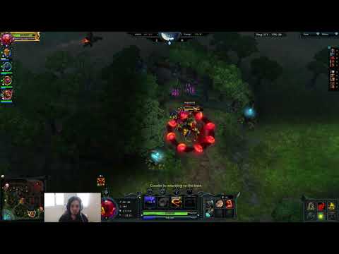 HoN Ranqueada Salomon Jungle. Whispering Helm + Sporespitter creep = OP