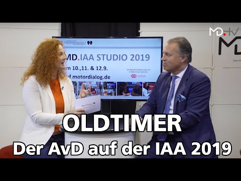 MD.IAA 2019 – Oldtimer trifft Elektroantrieb: Der AvD auf der IAA 2019