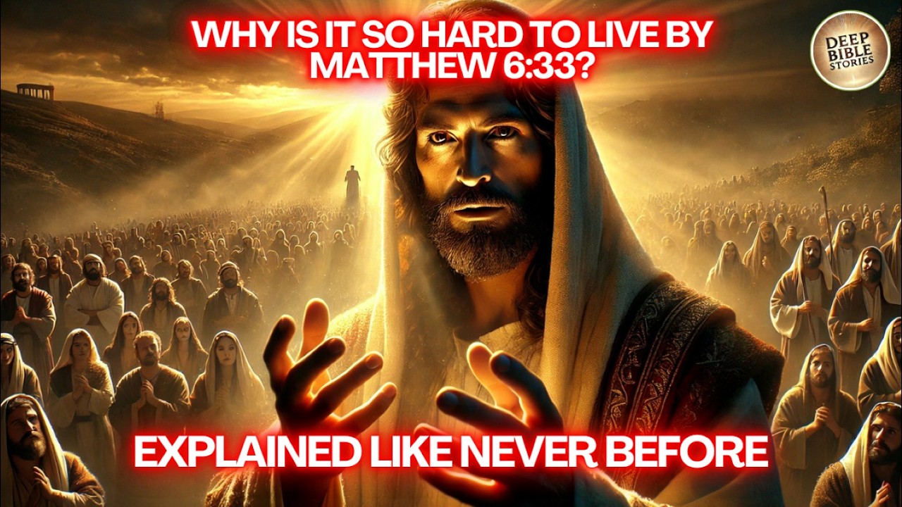 Why Is It SO HARD to Put God First? (Matthew 6:33 Explained!)