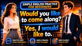 🗣️ 🎧 English Speaking Practice | Easy English Conversation for Beginners | Learn English Naturally 📚