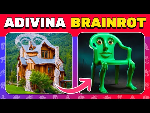 Pon a prueba tu vista: Adivina el BRAINROT oculto en la ILUSIÓN Óptica 👀🌀🧠 | Brainrot Italiano