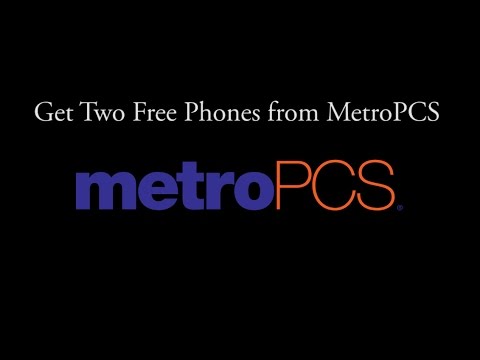 Get Two Free Phones from MetroPCS
