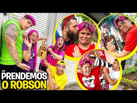 PRENDEMOS O ROBSON NA MANSÃO DOS ROSA *Ele aguentou os desafios ?