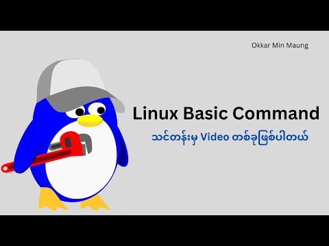 Linux Basic Command အခု 22 ခု ကိုသေချာရှင်းပြပေးထားပါတယ်။