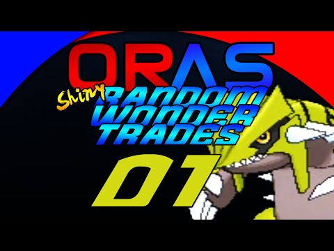 Pokemon Omega Ruby and Alpha Sapphire Wonder Trades - SHINY Random Wonder Trades: Ep 1 ~ALL NIGHTER