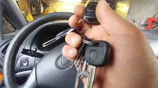 How to add manually New Key Lexus RX300 no Techstream or obd2 programming