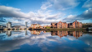 Belfast Amazing Drone Footage, Best view of City