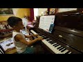 Ma Deuxième Année De Piano Le Triolet Mathéo 6 Years