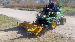 John Deere 1580 TerrainCut lawn tractor | Image 4 - Agroline