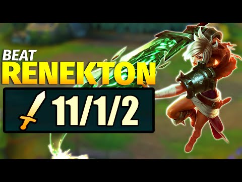 Riven vs Renekton Top Lane - Riven Commentary Matchup