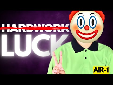 IT'S YOUR STUPID LUCK..ACCEPT IT.