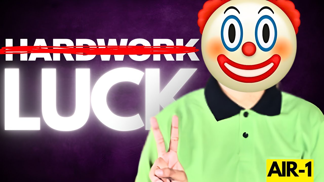 IT'S YOUR STUPID LUCK..ACCEPT IT.