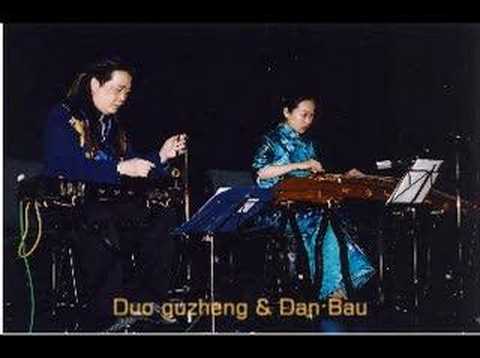 渔舟唱晚, 刘芳古筝 Guzheng  Dan Bau duet: The Song of Fishermen on Home-bound Boat