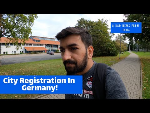 I finally got my city registration done in Germany | Anmeldung in Germany | Student in Germany