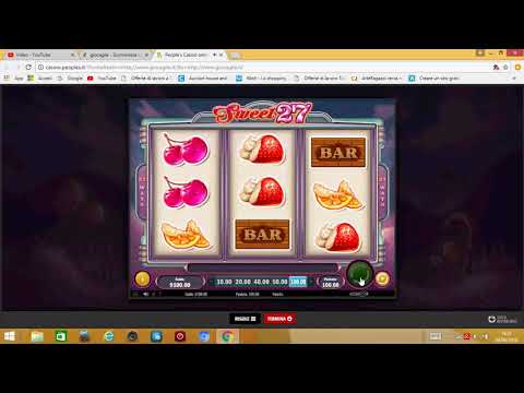 slot sweet 27 vincere 3000 euro