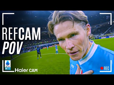 REF CAM POV: You Are The Referee in Inter-Napoli | HAIER CAM | Serie A 2025/26