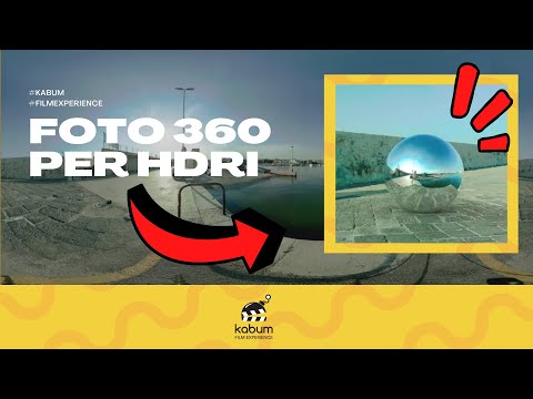 Foto 360 per HDRI in Autodesk Maya e Arnold - Photoshop + Maya workflow