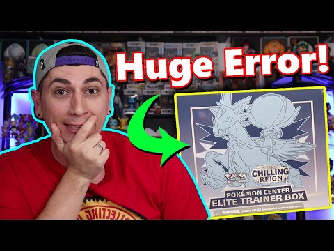 Pokemon Center EXCLUSIVE Chilling Reign ETB Opening! 8 Packs Or 10?