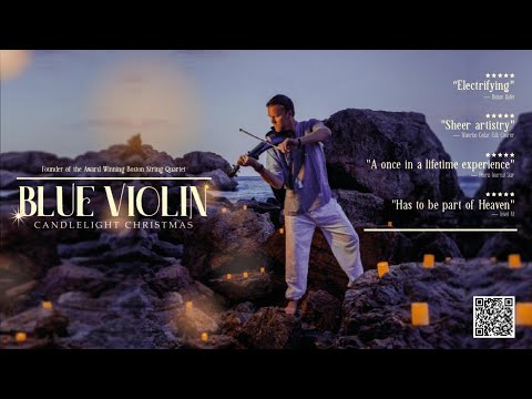 Blue Violin Candlelight Christmas