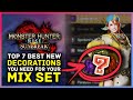 Monster Hunter Rise Sunbreak - 7 Best New Decoration Skills For Your Mix Set!