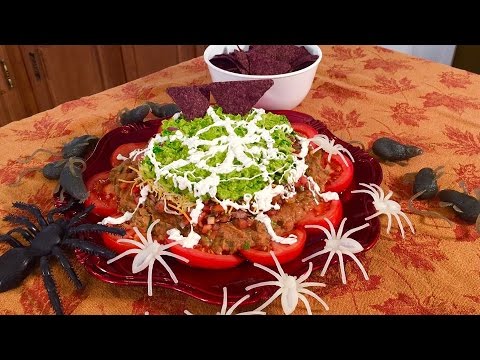 Spiderweb Nacho Dip - HALLOWEEN