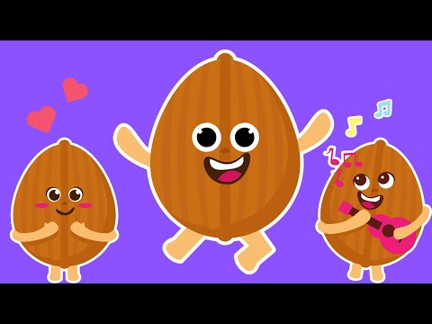 Ceviz Adam Şip Şap Şop | Eğitici Çocuk Şarkıları | Ceviz Adam Şarkısı | Çizgi Film