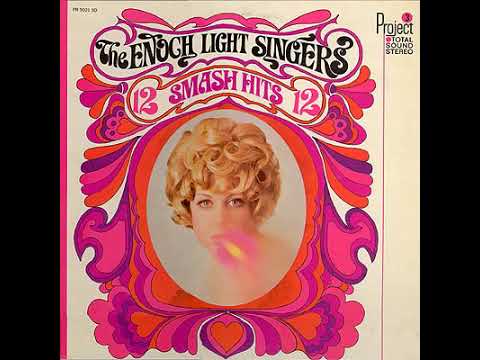 Enoch Light Singers   12 Smash Hits 1966 green tambourine