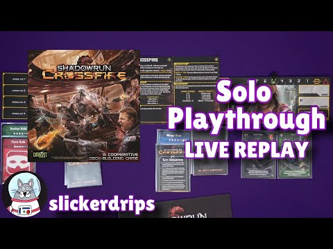 Shadowrun Crossfire - Solo Playthrough