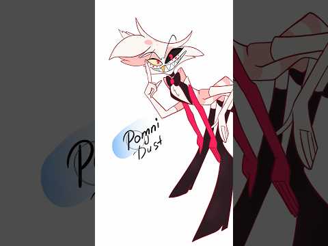 Angel Dust as Pomni! 🎪#theamazingdigitalcircus #hazbinhotel #pomni #edit #animation #poison #meme