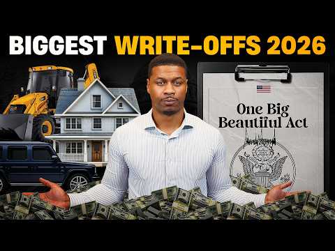 The BIGGEST NEW Write-Offs In 2026 Under The Big Beautiful Bill