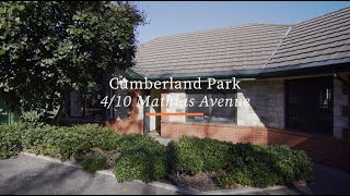 Video overview for 4/10 Mathias Avenue, Cumberland Park SA 5041
