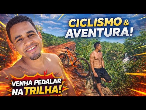 Mountain Bike na Trilha,Aventura, CACHOEIRA SAQUAREMA CAPITÃO DE CAMPOS-PI #trilhas #ciclismo #saude
