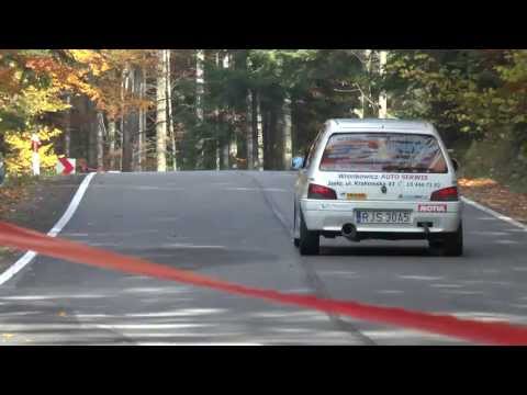 Agata Smaś / Jacek Wronkowicz - Peugeot 106 - KJS Magurski Super OeS Gładyszów 2013-10-13