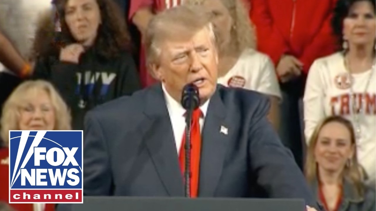 WATCH: President Trump rallies in Tennessee ahead of midterms