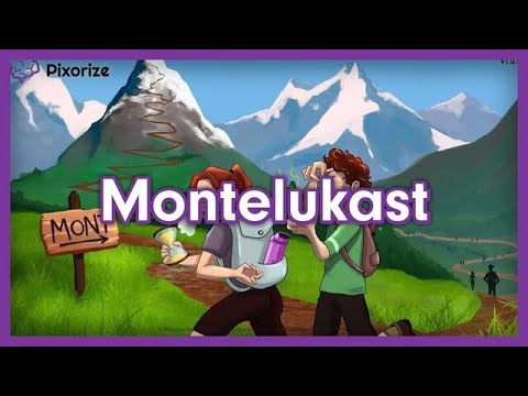 Montelukast Mnemonic for Nursing Pharmacology (NCLEX)