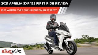 New Aprilia SXR 125 Review | Is It Worth Over Suzuki Burgman Street & SXR 160? | BikeWale