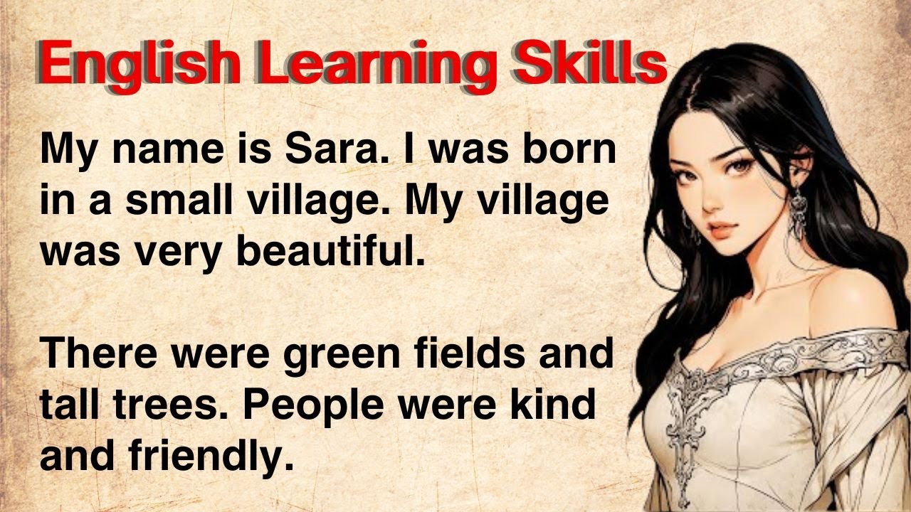 How I Learn English | Learn English Through Story | Level 1 | English Story | Grade reader