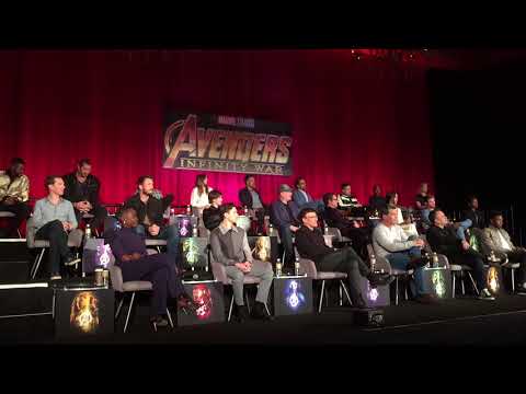 Avengers: Infinity War press conference